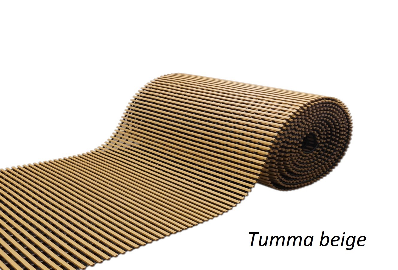 Tumma beige Ibiza kosteantilanmatto